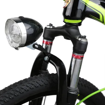 

Bicycle Headlights Outdoor Flashlight Headlamp Classic LED Vintage Bike Headlight Bicycle Retro Head Light Front Fog Lamp Rack