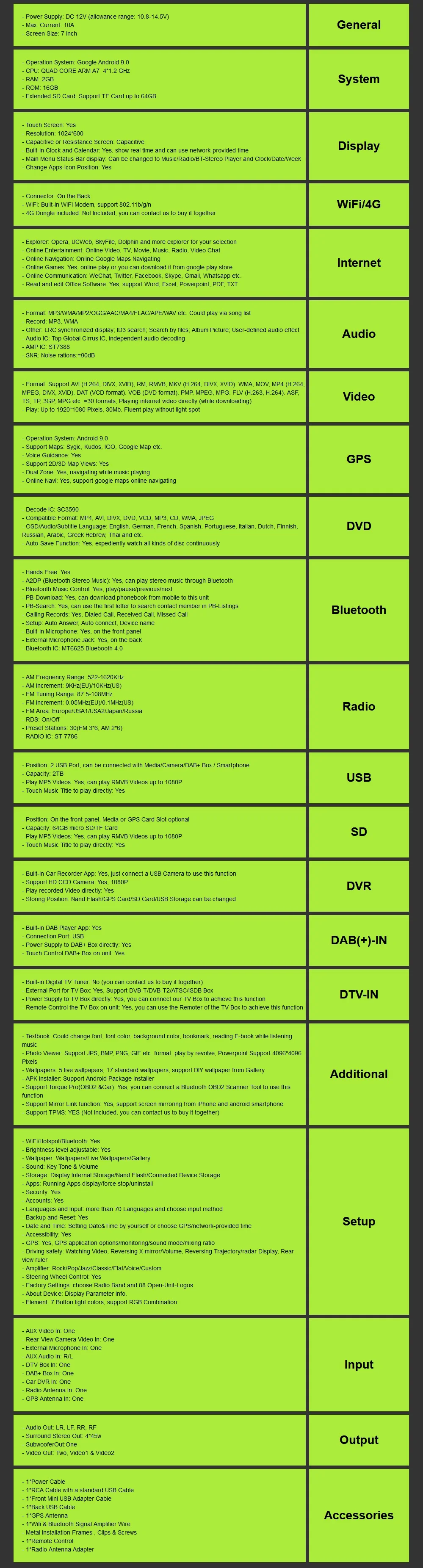 Excellent Hizpo Autoradio Android Car Stereo Radio GPS Navigation 2din 7" For ford foucs Touch Screen Car DVD Multimedia Players car audio 34