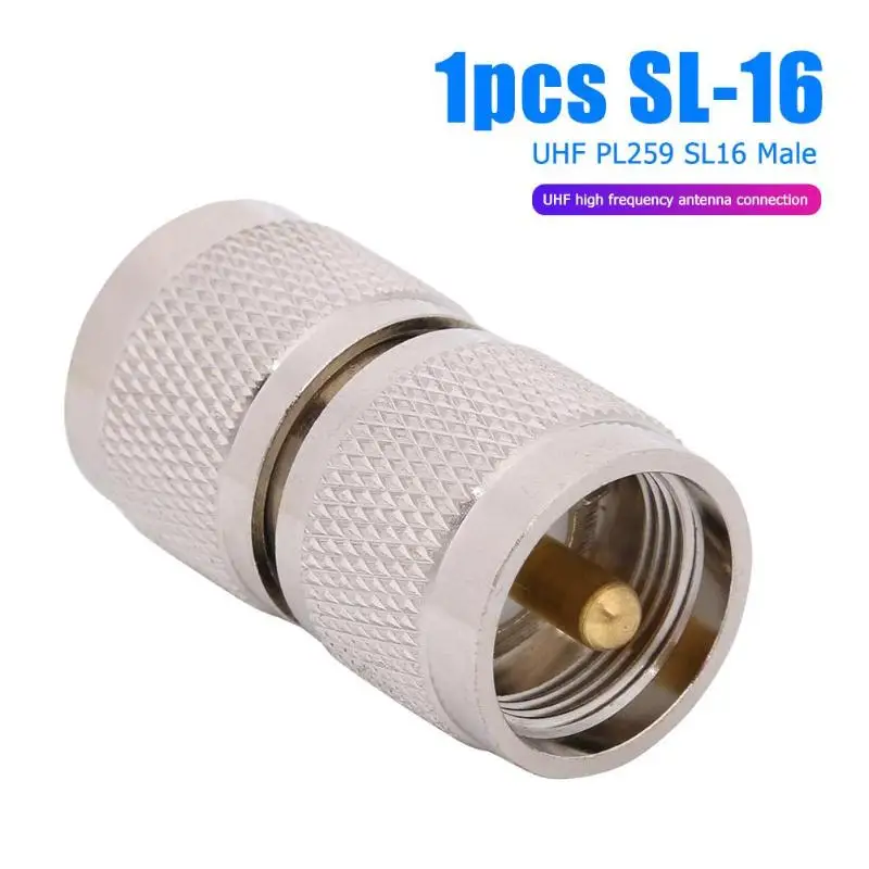 N Тип L16 штекер в UHF SL-16 PL259 Женский РЧ коаксиальный разъем с адаптером Walkie-Talkie Фидер Кабельный разъем медный Соединительный - Цвет: D