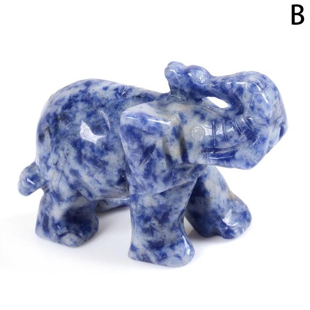 Simplicity Handmade Carving Resin Elephant Statue Golden Modern Animal Crafts Ornament Table Decoration