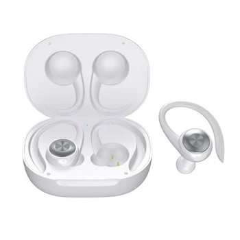

TWS Wireless Bluetooth Headset Sport 5.0 Waterproof Headphone Stereo Noise Cancelling Headphones(White)