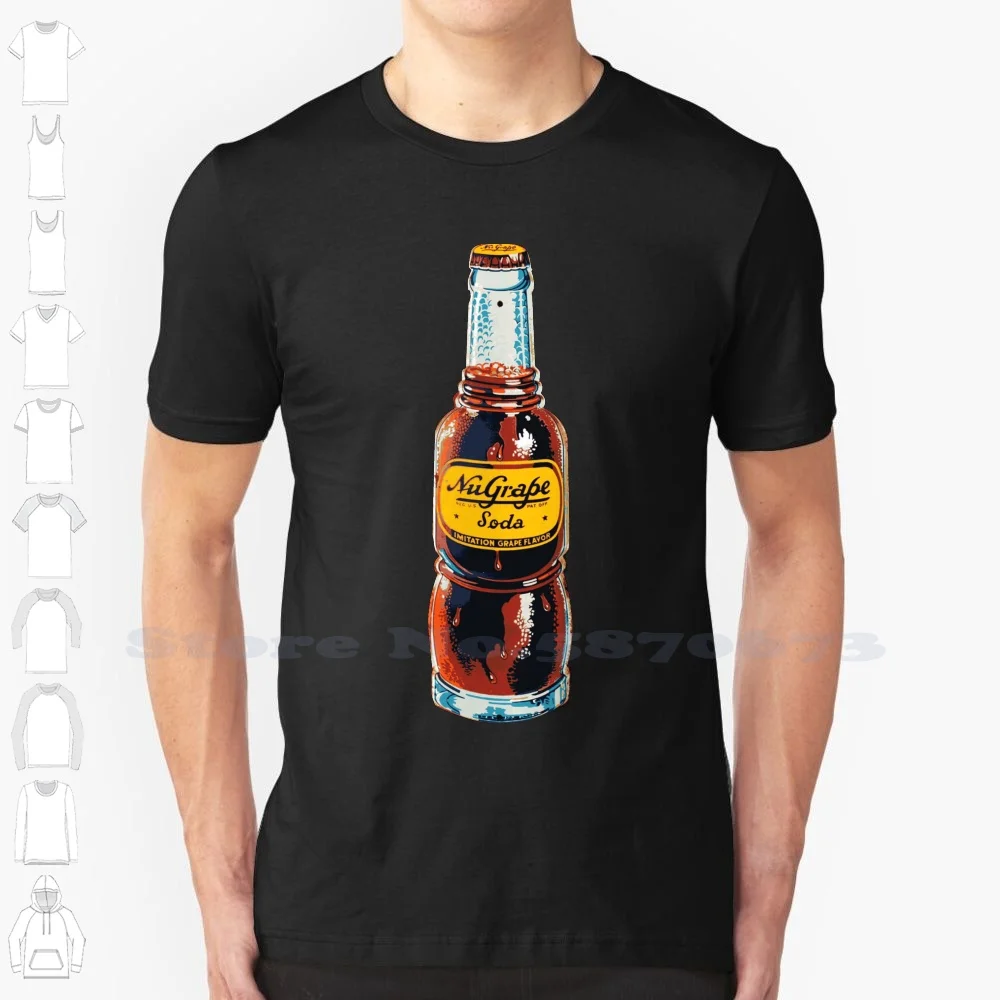 Nu- Grape Soda Cool Design Trendy T-Shirt Tee Orangette Drink Ski Cherry Cola Coca Coke Root Beer Faygo Crush Orange Grape Dr