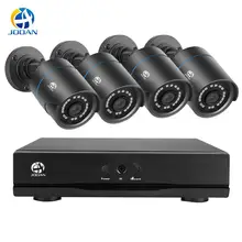 CCTV caméra de sécurité système de surveillance vidéo enregistreur vidéo 4CH DVR AHD Kit extérieur caméra 720P 1080P HD Vision nocturne 2MP ensemble(China)