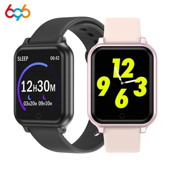 

696 T70 Smart Bracelet Real-time Heart rate Blood pressure Fatigue monitoring Fitness tracker Custom Alarm clock Smart Watch Men