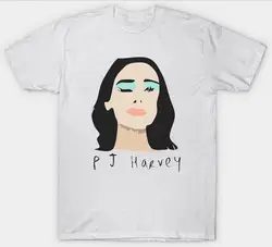 PJ HARVEY футболка Инди Панк Альтернатива Рок Винтаж Ретро музыка подарок на день рождения хлопок юмористический хлопок Футболка