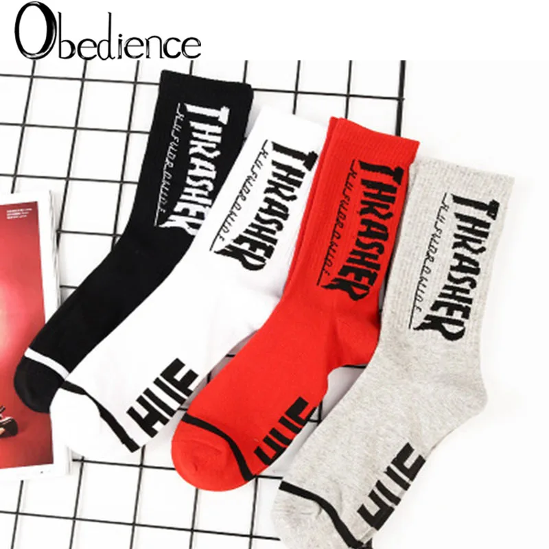 

2019 Fashion Popular hip-hop men's socks cotton skateboard socks tide brand sports socks good quality new