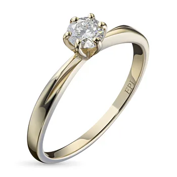 

Yellow gold ring with a diamond e0301kts04200764