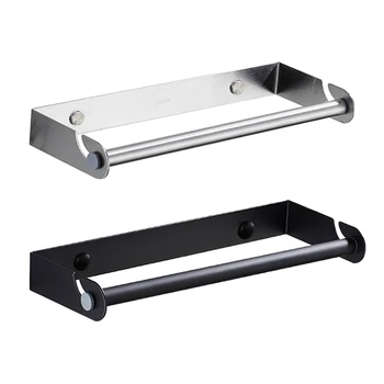 

Heavy-duty Stainless Kitchen Paper Holder 12inch Anti Rust Tissue Roll Dispenser