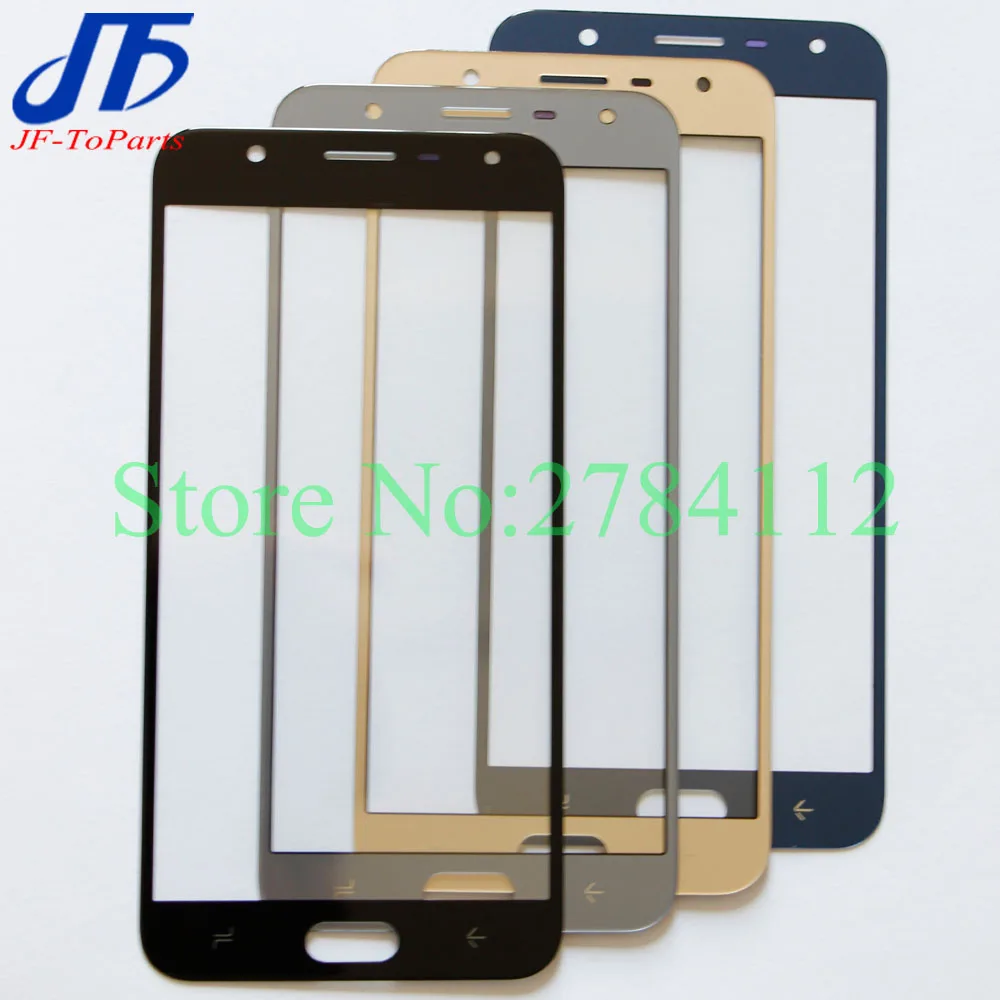 10 шт. Сенсорная панель Замена для samsung Galaxy J7 Duo J720/J7 Plus/j7 max /Neo J701 передняя внешняя стеклянная крышка объектива