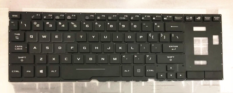 Ноутбук/ноутбук клавиатура для Asus ROG zephyrus GX501 GX501V GX501VI GX501VS GTX1060 BE GR SW SV UK US подсветка