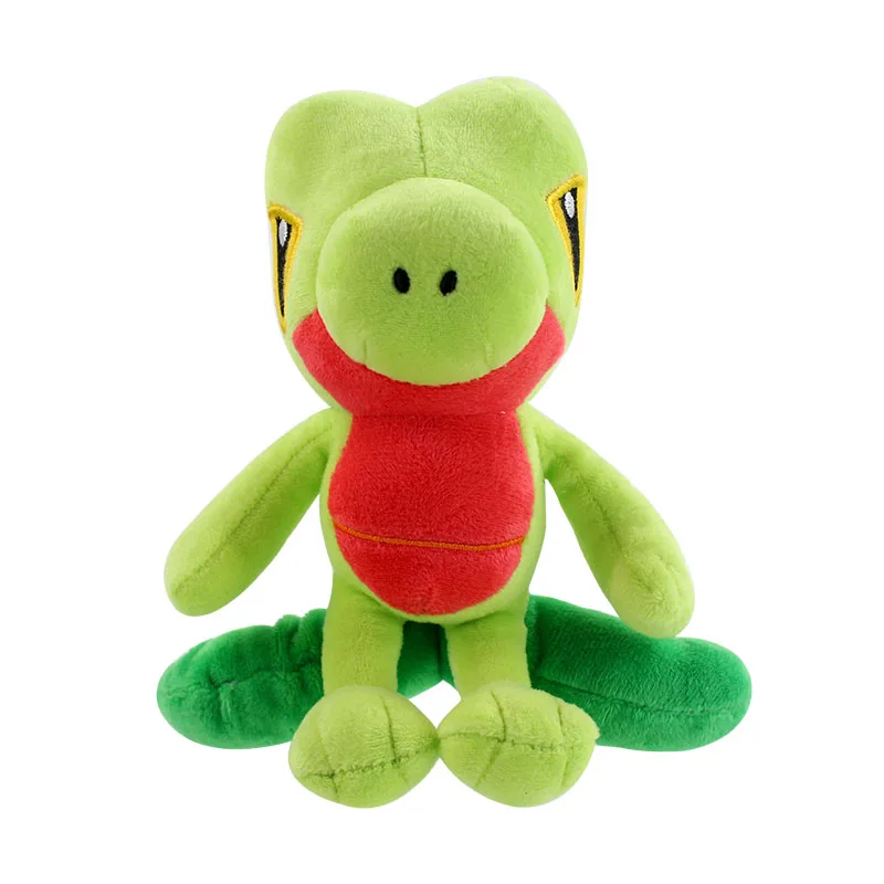 30-55 см персонажи аниме grovstyle Mega Sceptile Treecko Мультяшные животные Плюшевые игрушки Мягкая кукла подарок для детей - Цвет: C 30cm