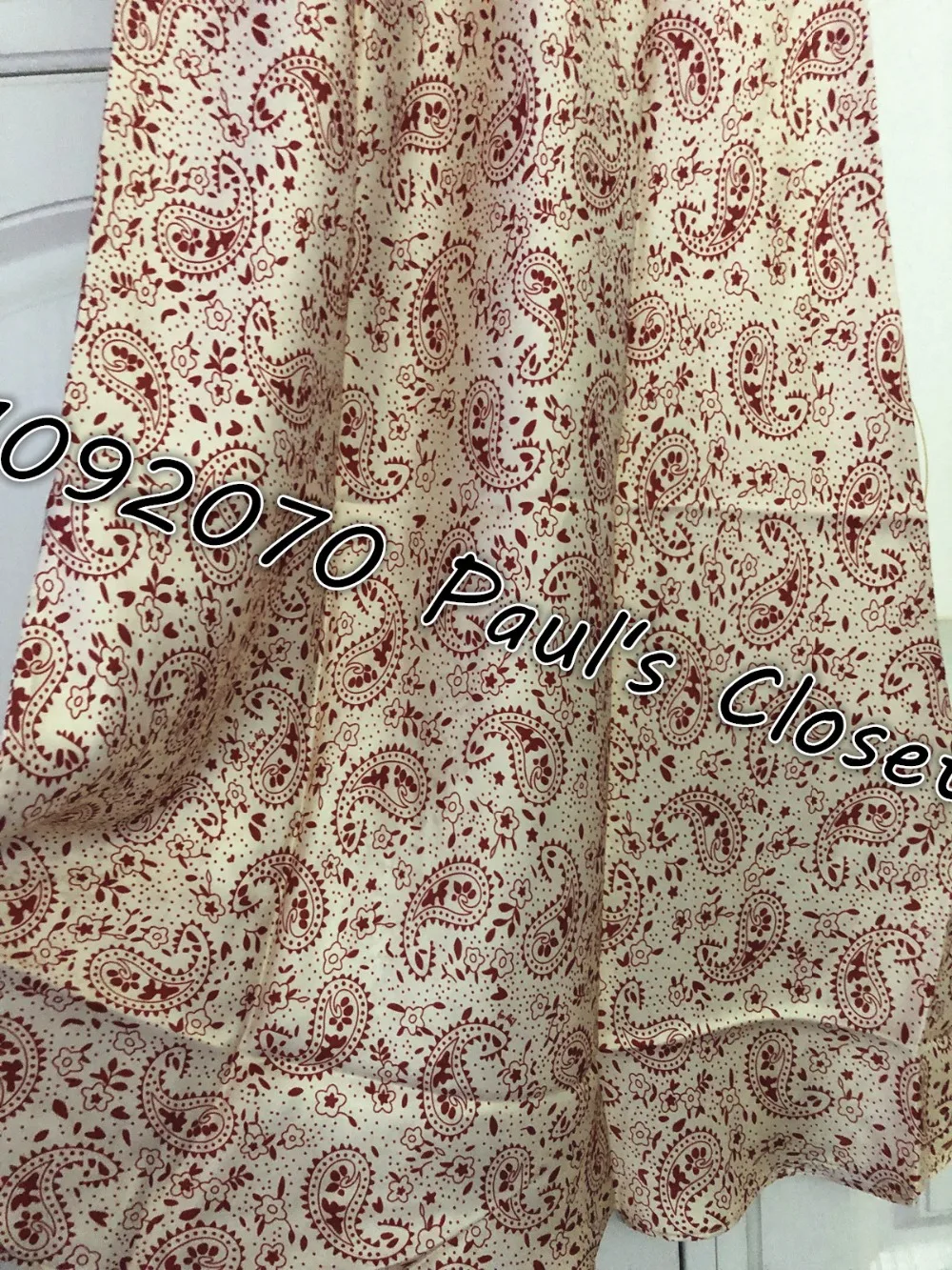 Для женщин шелковая юбка с принтом пейсли Joni Maxi Skirt