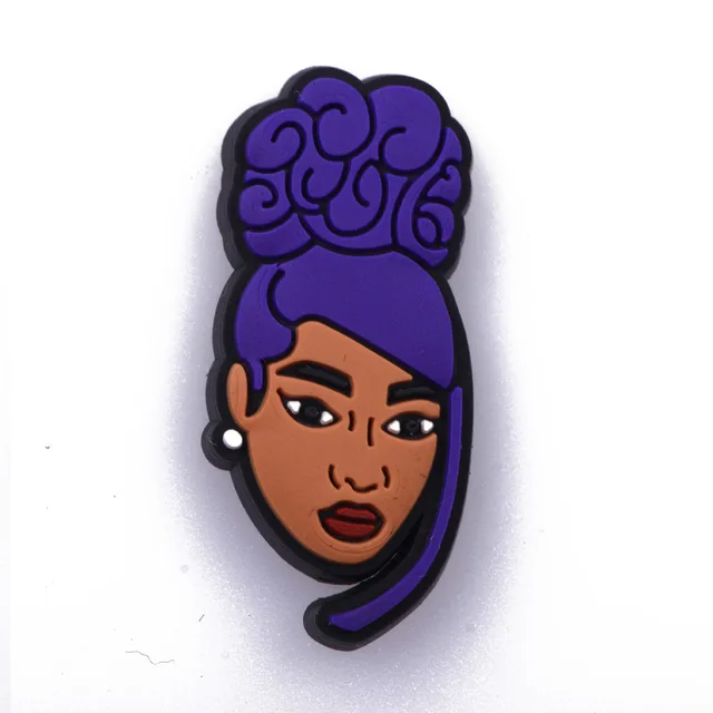 New Arrival 1 Pcs Croc Shoe Charms Cartoon Famous Superstar Clog Shoes Accessories Celebrity Singer Popular Actress Decorations c0094