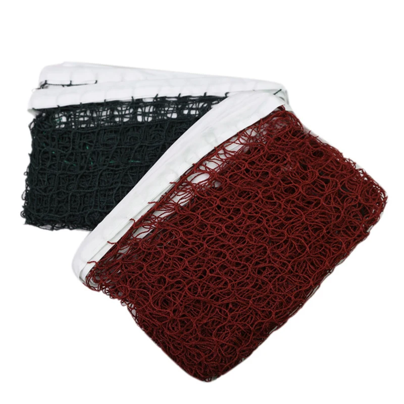 Red de bádminton para entrenamiento deportivo profesional, red de malla para practicar voleibol al aire libre, para tenis al aire libre, 6,1 mx0.75m