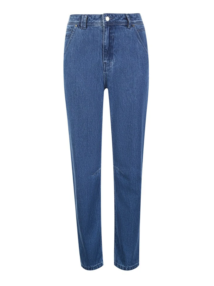 Только женские летние новые прямые укороченные джинсы boyfriend | 118349644