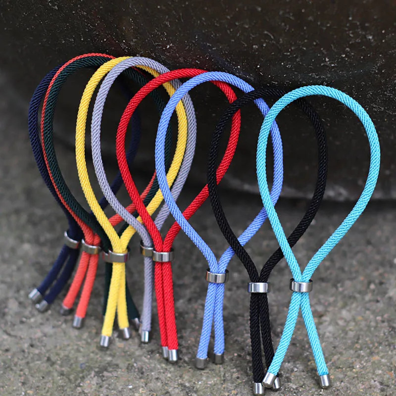 Unisex Red Rope Adjustable Nautical Bracelet