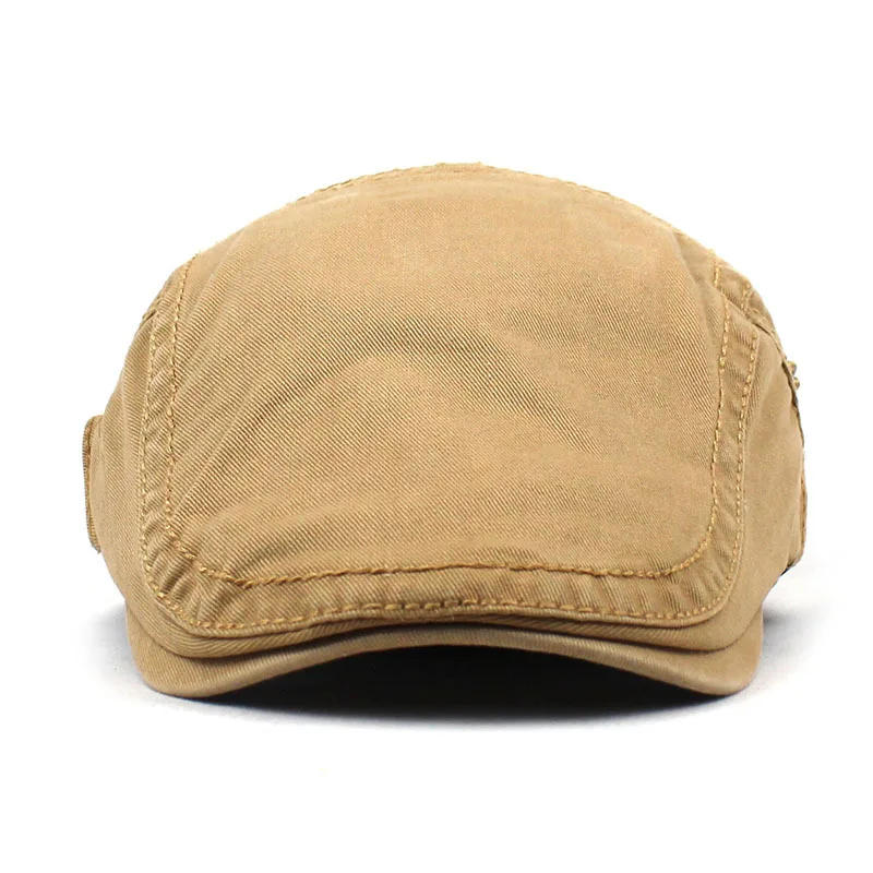 Frühling Sommer Newsboy Caps Männer Baumwolle Flache Schirmmütze Frauen Maler Baskenmütze Hüte 13_voghion.com