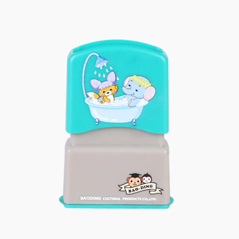 QWZ New Name Stamp Waterproof Toy Baby Student Clothes Chapter Wash not Faded Children's Seal Stamp Gifts