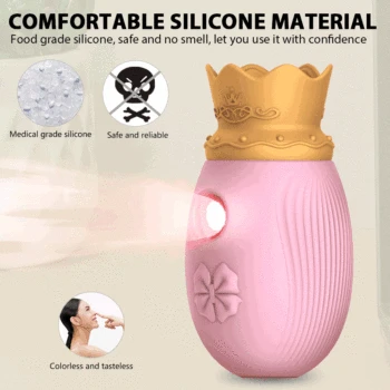 Luxury Blowjob 2 in 1 Sucking Licking Vibrator for Couples Women Clit sucker G-Spot oral sex Erotic toys for adult Masturbator 5