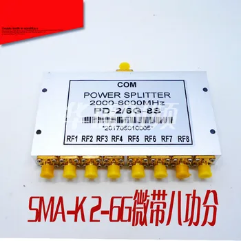 

2.4G/5.8G 2000-6000MHZ Microstrip One Point Eight Power Splitter SMA Power Splitter
