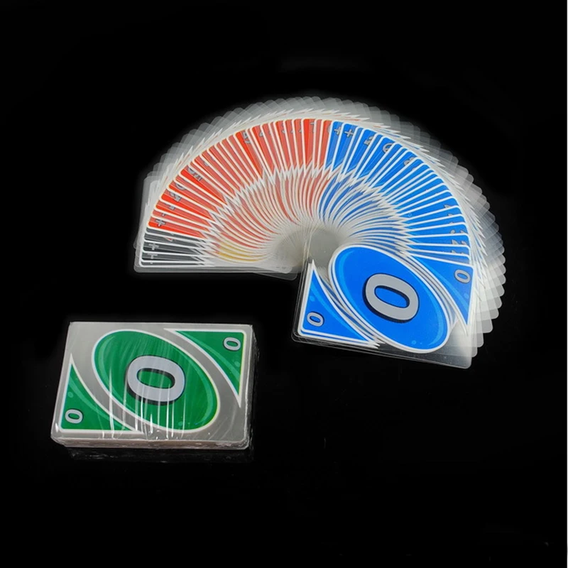 PVC Cards Table Game For Family Fun Topsale Puzzle Games Entertainment Party Board Game Poker Playing Cards Gift Plastic Box P08