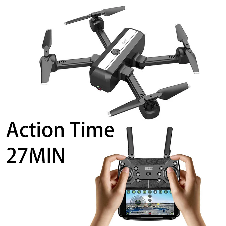 drones with 4k HD profesional gps drohne Dual cameras fpv Altitude Hold rc airplanes Air 2.4GHz quadcopter gps motor Live Video