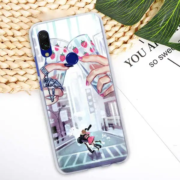 Nana аниме девушка Чехлы для Xiaomi Redmi K20 Pro Note 7 7S Y3 Note 6 5 Plus 6A 7A S2 GO жесткий чехол для телефона - Цвет: 11