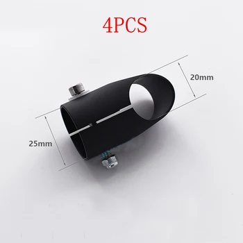 

4PCS 25 to 20mm Tee Joint Carbon Fiber Pipe Landing Gear Aluminum Connector Joint Parts for RC Plant Agriculture UAV Drone