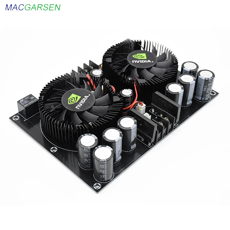 

TDA7293 Digital Sound Power Amplifier Board 100W*2 2.0 Channel Stereo Hifi Audio Amplifiers DIY Home Theater AC 24V 4 8 ohm Amp