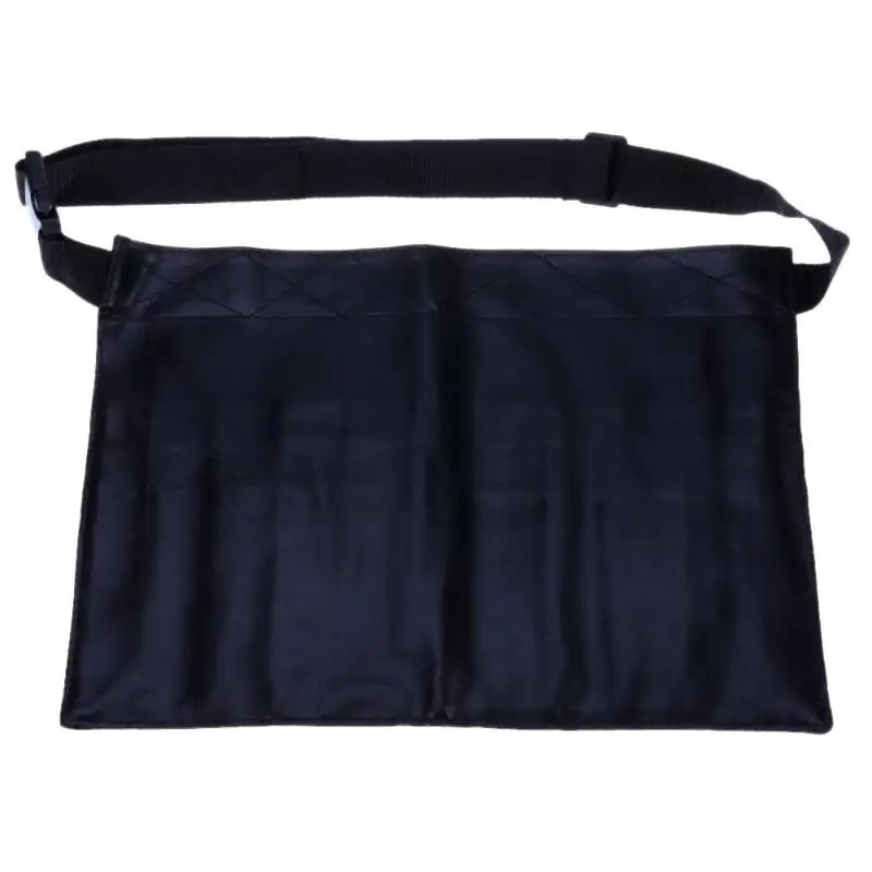 Makeup-brush Bag Black Apron Belt Professional PVC Makeup Tool Case Bag Makeup-brush Bag Black Apron Belt Professional PVC Makeup Tool Case Bag