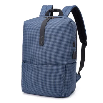 

Men External USB Charge Canvas Backpack Male Mochila Escolar Girls Laptop Backpack School Bags Designer Women Bagpack Bookbag