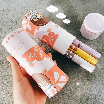 

6pcs/set Vongee Lip Gloss Set matte waterproof liquid lipstick comestic lips Makeup Lip Glaze with strong box maquillaje make up