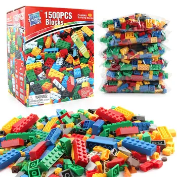 

1500Pcs Bricks Set DIY Building Blocks Educational Toy Set