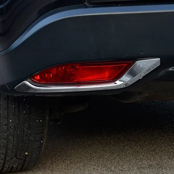 

Auto Accessories ABS Chrome Rear Fog Lamp Strips Tail Lights Covers For Honda HRV HR-V Vezel 2015 2016 2017 2018 2019