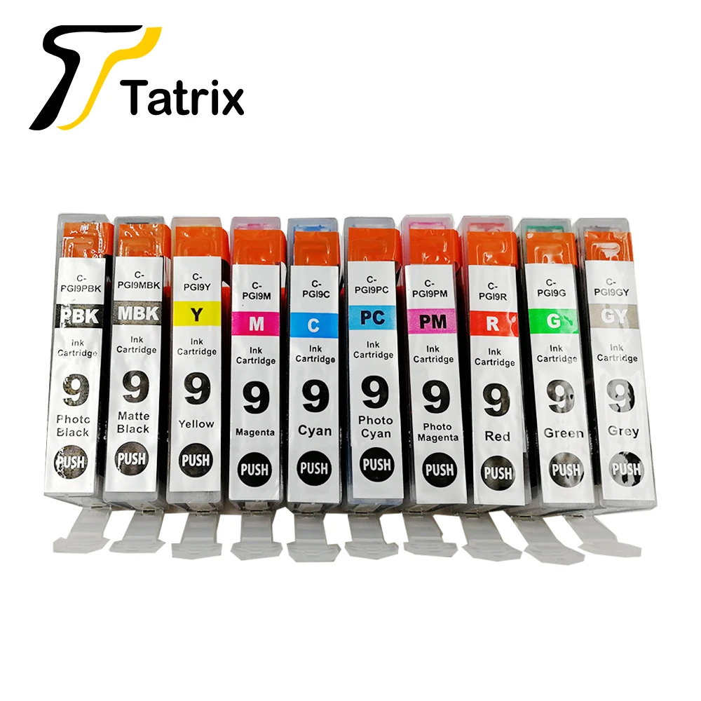 

For Canon PGI9 PGI-9 Compatible Ink Cartridge For Canon PIXMA Pro9500 / Pro9500 Mark II Pro9500_Refurbished printer