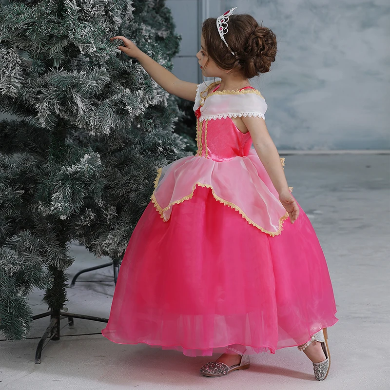 Платье Эльзы для девочек; Детский костюм на Хэллоуин; зимняя одежда для девочек; карнавальные вечерние платья принцессы Анны и Эльзы