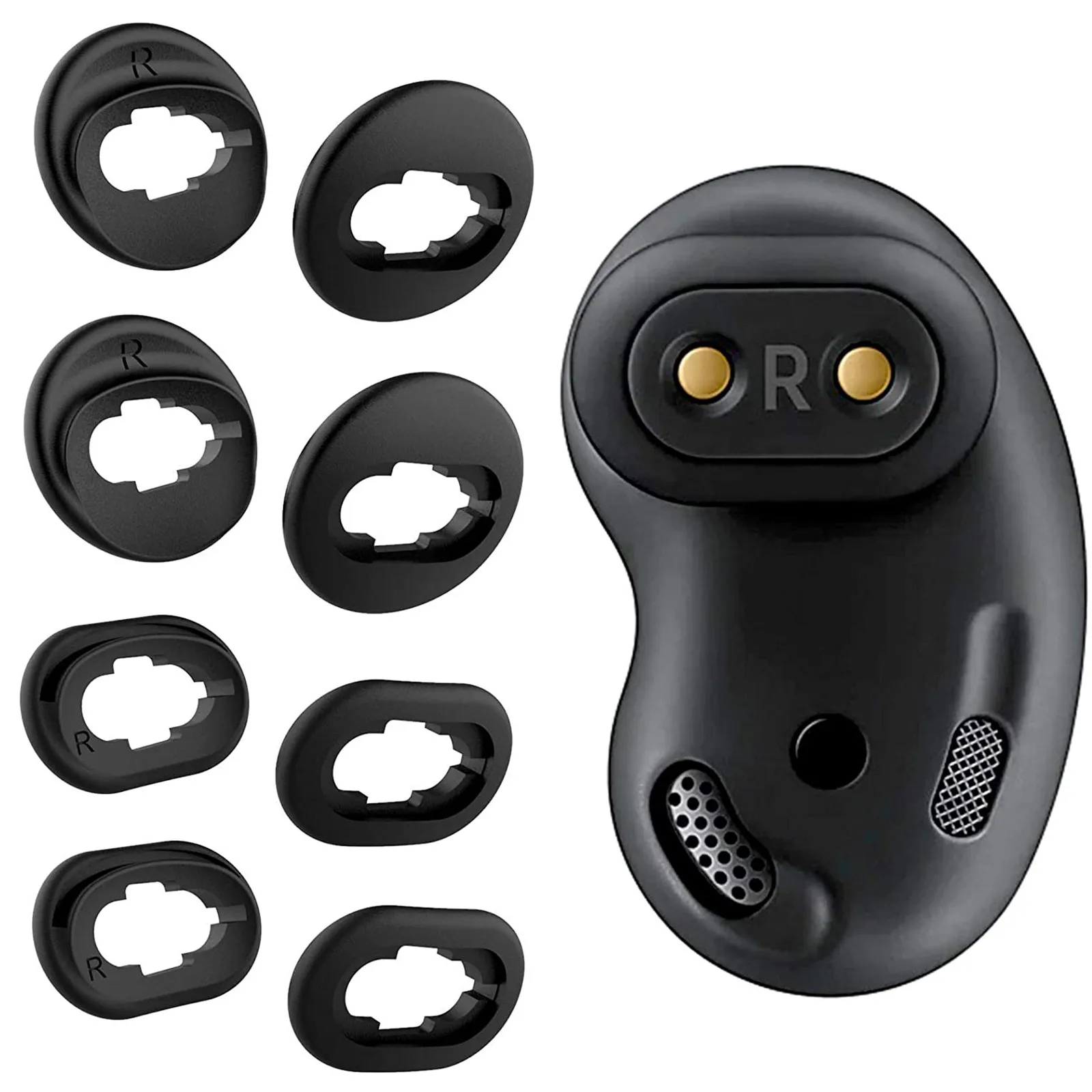 

For Samsung Galaxy Buds Live Bluetooth Headset Washable Eartips Earphone Sleeve Bluetooth Earphones Ear pads Accessories 2021