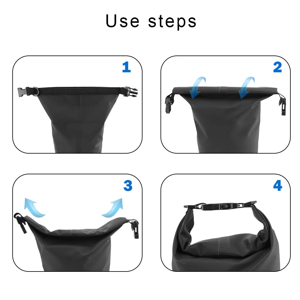 Waterproof Motorcycle Shoulder Bags Hiking Travel Outdoor Dry Sack 5L 10/15/20/30L Capacity Moto Dirt Pit Bike Accessories