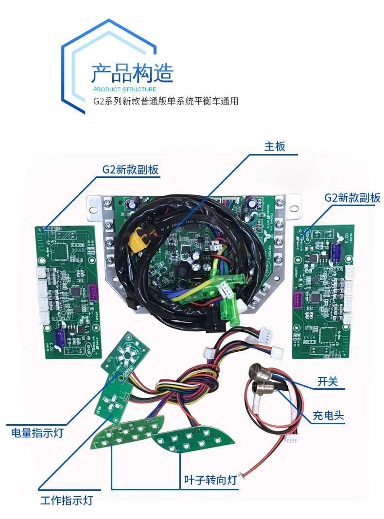 Электрическая машинка с рулем двухколесная балансировка автомобильных колес материнская плата Модифицированная плата водителя