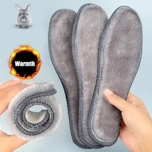 

Imitation Rabbit Warm Insoles for Women's Winter Shoes Men Sneakers Breathable Heated Insoles for Snow Boots Thermal Shoe Pads