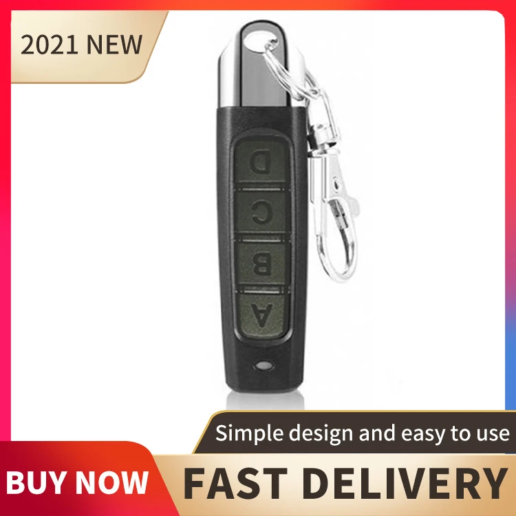 433Mhz Remote Control Garage Gate Door Opener Remote Control Duplicator Clone Cloning Code Car Key electric rim lock