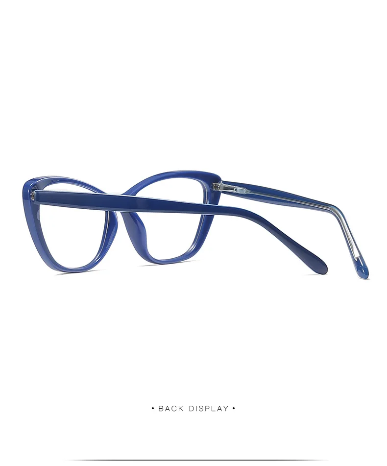 YOOSKE кошачий глаз очки оправа для женщин TR90 анти-синий светильник компьютерные очки женские прозрачные оптические оправы