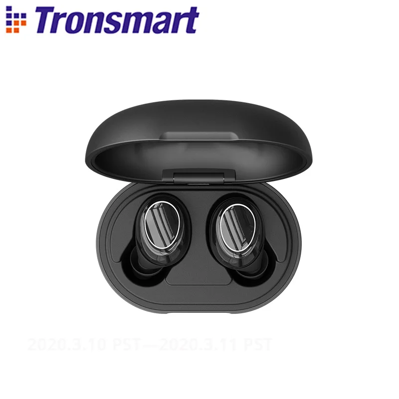  Беспроводные наушники Tronsmart Onyx Neo TWS, Bluetooth, чип qualcomm, aptX, регулятор громкости, новейшая версия 