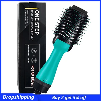 

One Step Hair Dryer And Volumizer Blower 2-in-1 Hair Dryer Comb Hot Air Brush Blow Drier Hairbrush Styling Tools Styler