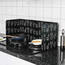 2 шт Складная Алюминиевая кухонная газовая плита перегородка кухонная сковорода масляная защита от брызг экранная доска Kichen аксессуары