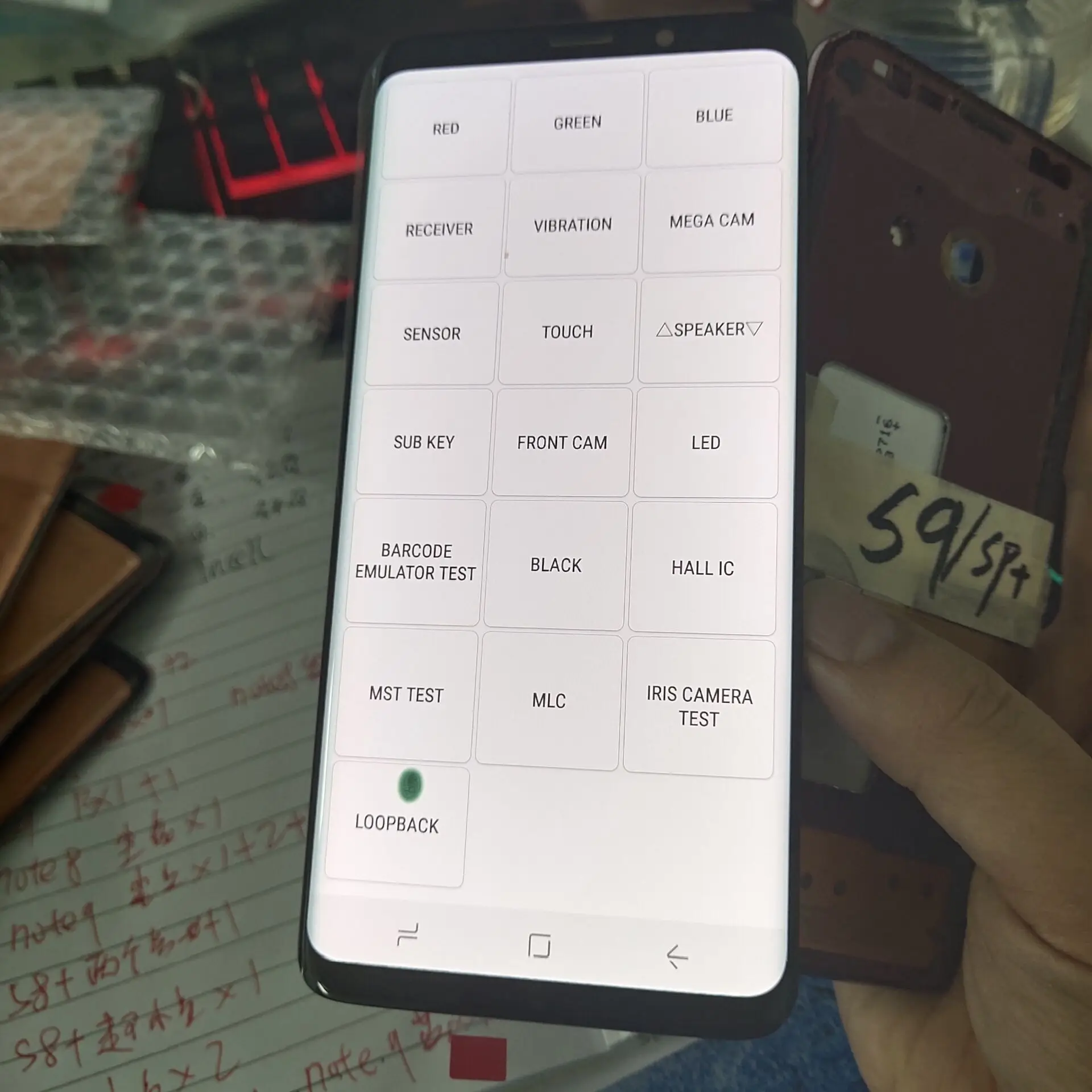 Дигитайзер сенсорного экрана AMOLED для Samsung Galaxy S9 + G965F G965W ЖК-дисплей G965 G965U Plus Dead point |