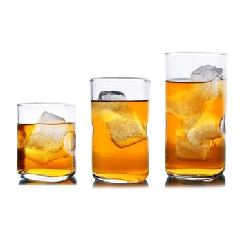 

Creative Straight Wine Glass Beer Personalized Glasses Milk Mugs Water Fincan Home Transparent Juicer Cup Tea Office LZI039