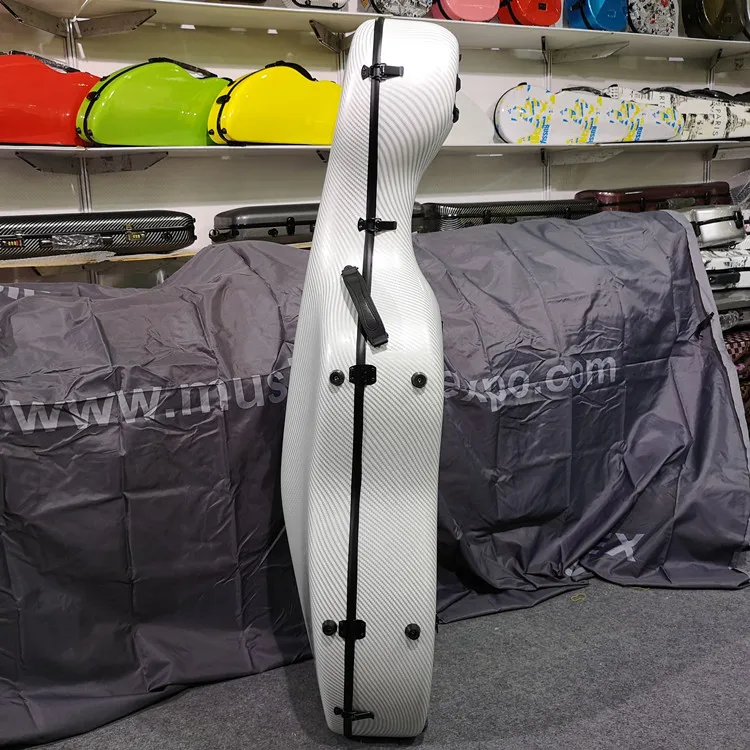 factory outlet cello case 4/4 cello case carbon fiber hard 3.7kg CC-09