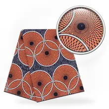 Многоцветная Красивая араканская каменная восковая ткань химическое кружево в африканском стиле восковая ткань H16080510