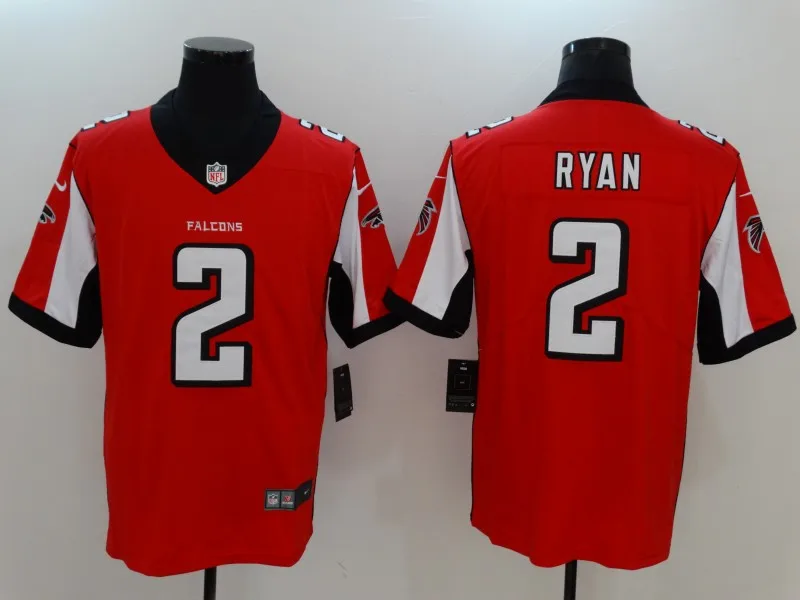 Оранжевый Мужские футболки для футбола, Matt Ryan Calvin Ridley evonta Freeman Deion Sanders - Цвет: Оранжевый